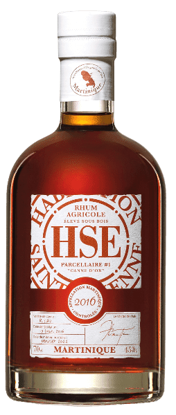 HSE PARCELLAIRE #1 "CANNE D'OR ELEVÉ SOUS BOIS" MARTINIQUE 45° 70CL
