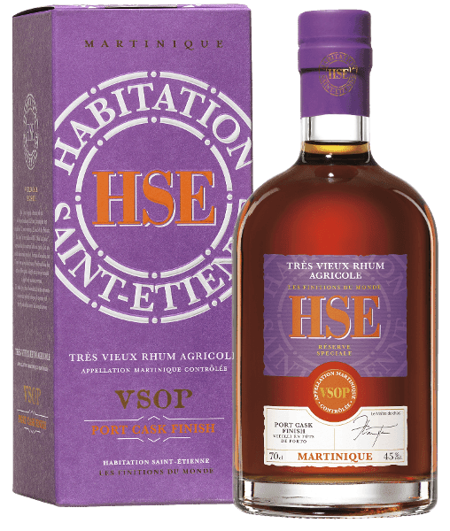 HSE VSOP "PORT CASK FINISH" MARTINIQUE 45° 70CL