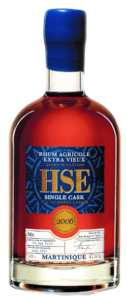 HSE "SINGLE CASK" 2006 MARTINIQUE 47.8° 50CL