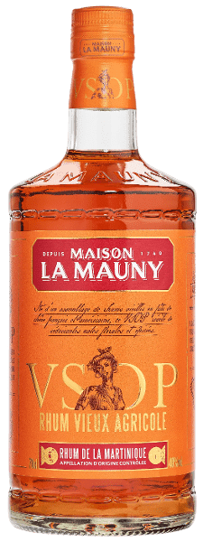 LA MAUNY VSOP "RHUM VIEUX AGRICOLE"  MARTINIQUE 40° 70CL