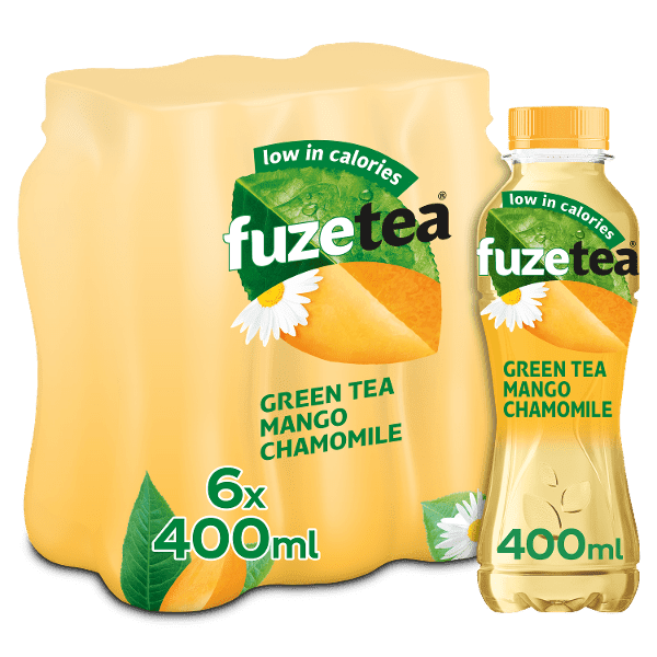 FUZE TEA MANGO PET 6X40CL