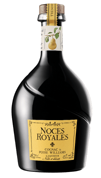 NOCES ROYALES "COGNAC & POIRE WILLIAMS LIQUEUR" 30° 70CL