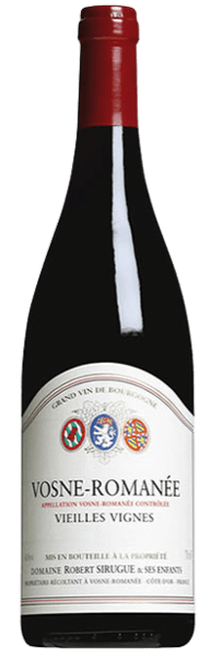 VIEILLES VIGNES VOSNE ROMANÉE ROBERT SIRUGUE 2020 ROUGE