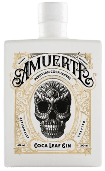 AMUERTE COCA LEAF GIN "WHITE EDITION" 43° 70CL