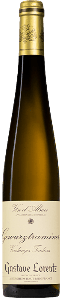 GEWURZTRAMINER VENDANGES TARDIVES GUSTAVE LORENTZ BIO 2020 BLANC 50CL
