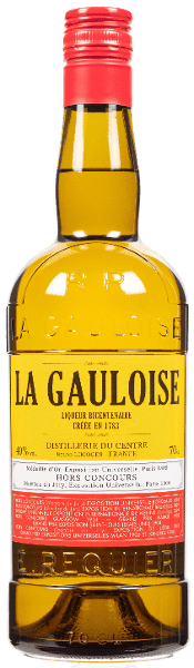 LA GAULOISE LIQUEUR JAUNE DISTILLERIE DU CENTRE 40° 70CL
