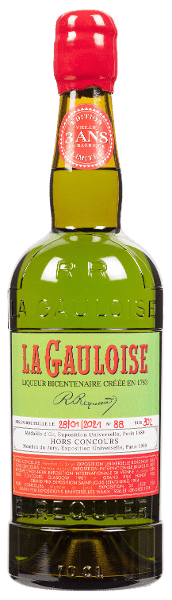 LA GAULOISE LIQUEUR VERTE 3 ANS DISTILLERIE DU CENTRE 46° 70CL
