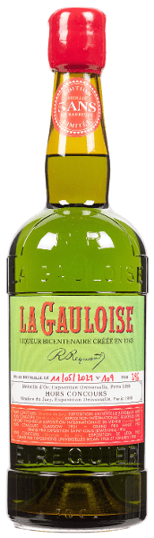 LA GAULOISE LIQUEUR VERTE 5 ANS 45°  DISTILLERIE DU CENTRE