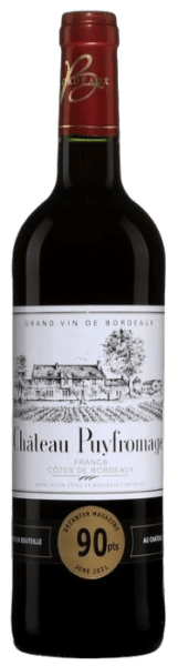 FRANCS CÔTES DE BORDEAUX CHÂTEAU PUYFROMAGE 2020 ROUGE
