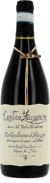 IL VINO DAL TRALCETTO MONTEPULCIANO D'ABRUZZO CANTINA ZACCAGNINI 2021 ROUGE