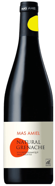NATURAL IGP CÔTES CATALANES MAS AMIEL BIO 2020 ROUGE