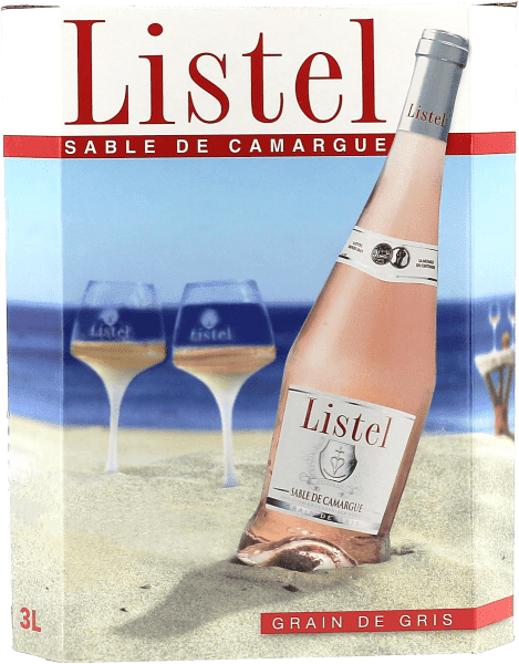 GRAIN DE GRIS SABLE DE CAMARGUE LISTEL ROSÉ BIB 3L
