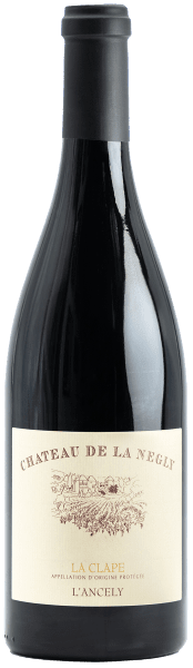 L'ANCELY LA CLAPE AOP CHÂTEAU LA NEGLY 2018 ROUGE