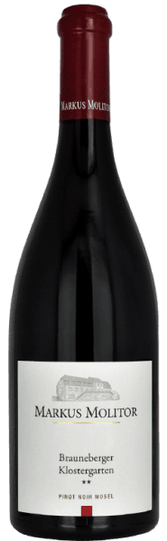 PINOT NOIR BRAUNEBERGER KLOSTERGARTEN** MARKUS MOLITOR 2019 ROUGE