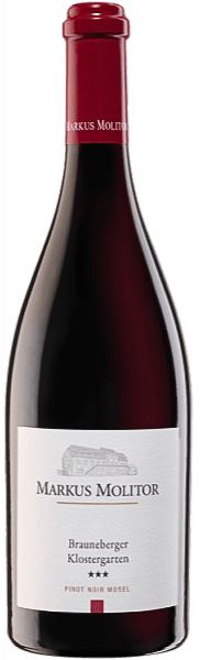 PINOT NOIR BRAUNEBERGER KLOSTERGARTEN*** MARKUS MOLITOR 2018 ROUGE