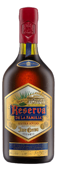 JOSÉ CUERVO TEQUILA RESERVA DE LA FAMILIA EXTRA AÑEJO 38° 70cl