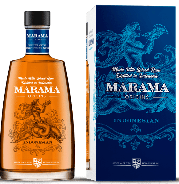 MARAMA INDONESIAN SPICED RHUM 40° 70CL