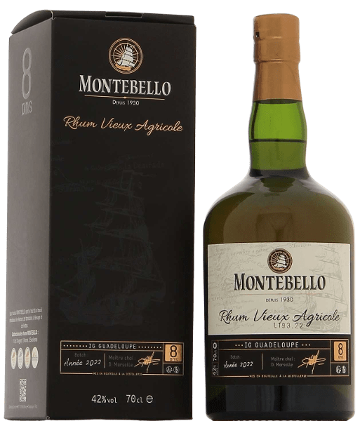 MONTEBELLO 8 ANS GUADELOUPE 42° 70CL