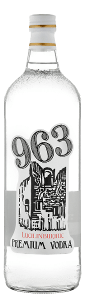 VODKA 963 LUCLILINBURHUC 1L