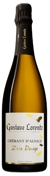 CRÉMANT D'ALSACE BRUT "ZÉRO DOSAGE" GUSTAVE LORENTZ BIO 75CL