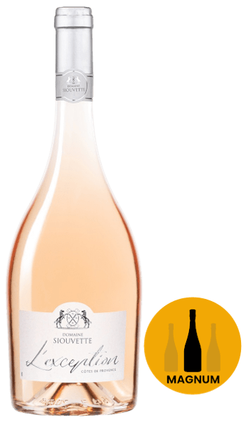 L'EXCEPTION CÔTES DE PROVENCE DOMAINE SIOUVETTE 2022 ROSÉ 1,5L