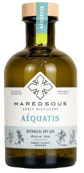 ABBAYE DE MAREDSOUS AÉQUATIS BIO GIN 40° 50CL