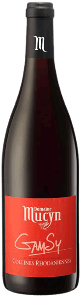 GAMSY IGP COLLINES RHODANNIENNES DOMAINE MUCYN 2022 ROUGE