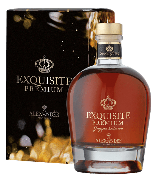EXQUISITE PREMIUM GRAPPA RISERVA BOTTEGA SPA 38° 70CL