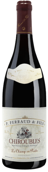 LE CHAMPS EN PENTE CHIROUBLES FERRAUD & FILS 2021 ROUGE