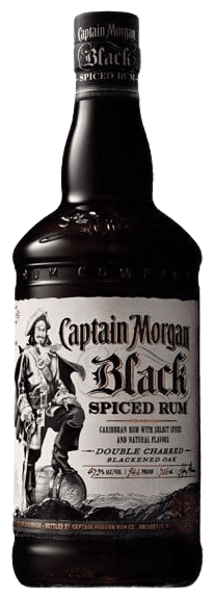 CAPTAIN MORGAN "BLACK SPICED" RUM 40° 70CL