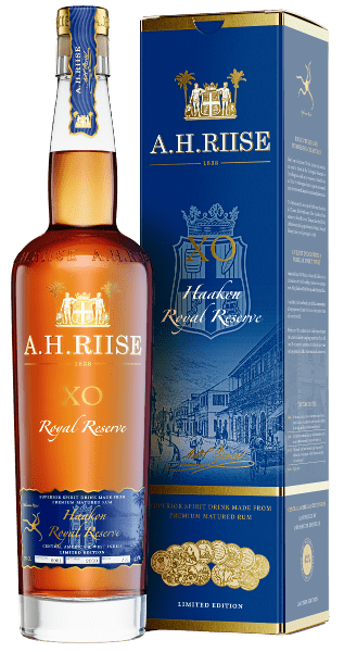 RHUM A.H.RIISE X.O "HAAKON ROYAL RESERVE" ÎLES VIERGES 42° 70cl