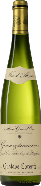 GEWURZTRAMINER ALTENBERG DE BERGHEIM GRAND CRU GUSTAVE LORENTZ BIO 2016 BLANC
