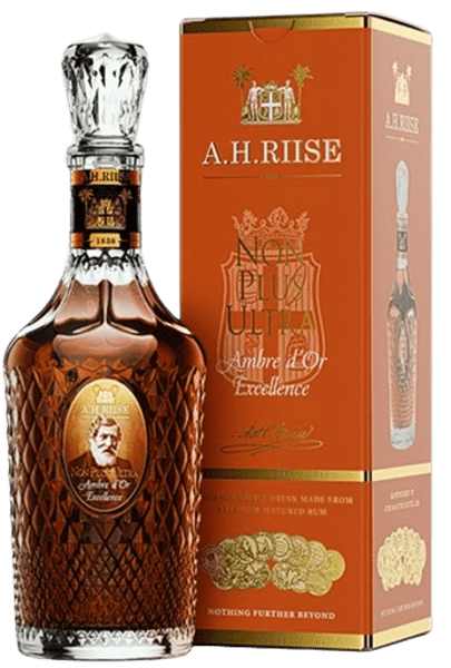 A.H.RIISE X.O. "AMBRE D'OR EXELLENCE NPU" ÎLES VIERGES 42° 70cl