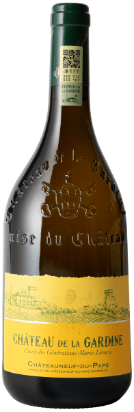 CUVÉE DES GÉNÉRATIONS MARIE-LÉONCIE CHÂTEAUNEUF-DU-PAPE CHÂTEAU DE LA GARDINE 2021 BLANC