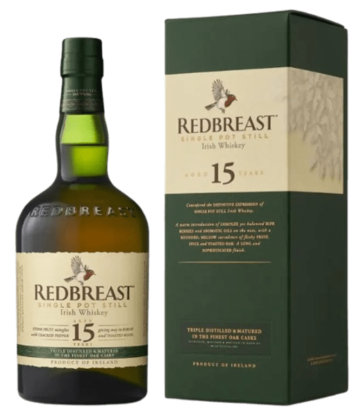 REDBREAST 15 ANS 40° IRISH WHISKEY 70CL