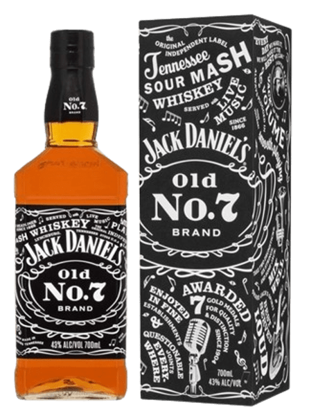 JACK DANIEL'S PAULA SCHER LABEL 43° 70CL