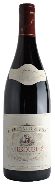 LE CHAMP EN PENTE CHIROUBLES FERRAUD & FILS 2022 ROUGE