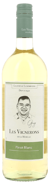 LES VIGNERONS PINOT BLANC MOSELLE LUXEMBOURGEOISE DOMAINES VINSMOSELLE BLANC 1L