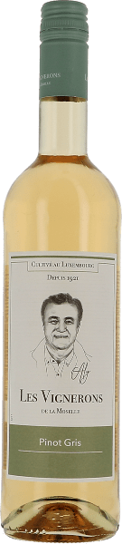 LES VIGERONS PINOT GRIS DOMAINES VINSMOSELLE BLANC 75CL