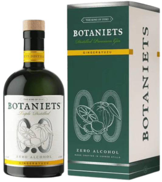 BOTANIETS SANS ALCOOL GINGER & YUZU EN ÉTUI 50cl