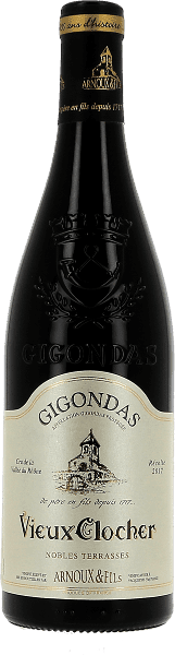 NOBLES TERRASSES GIGONDAS VIEUX CLOCHER ARNOUX & FILS 2022 ROUGE