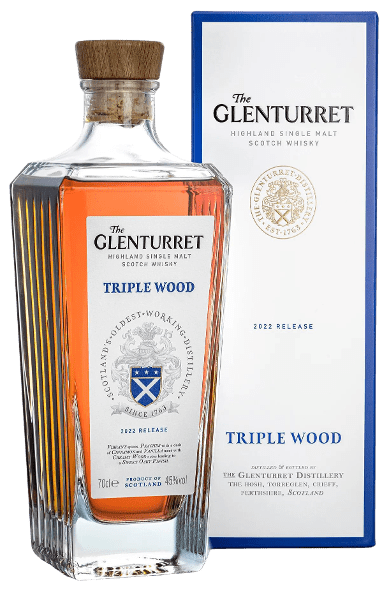 WHISKY THE GLENTURRET TRIPLE WOOD 43° 70CL