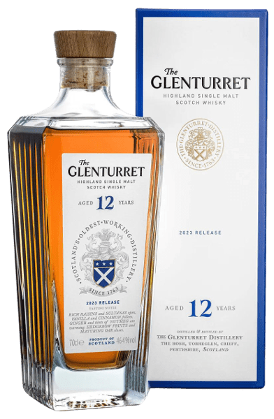 THE GLENTURRET 12ANS 46,4° 70CL