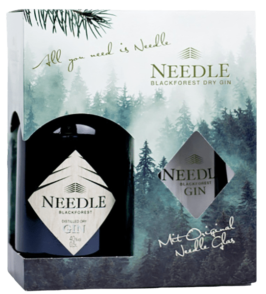 NEEDLE BLACKFOREST GIN 40° 50CL + VERRE