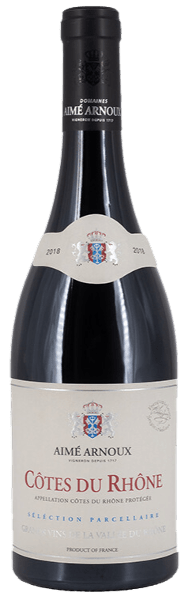 SÉLECTION PARCELLAIRE CÔTES DU RHÔNE AIMÉ ARNOUX 2022 ROUGE