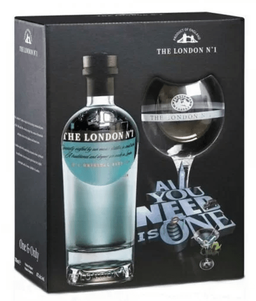 COFFRET THE LONDON N°1 GIN + 1 VERRE