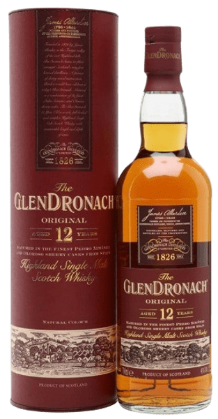 THE GLENDRONACH ORIGINAL 12ANS 43° 70CL