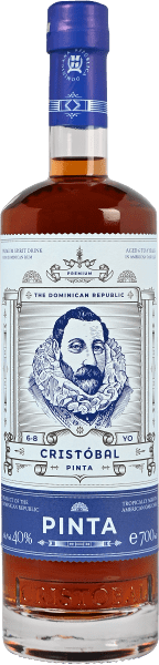 RHUM CRISTOBAL PINTA 6-8 YEARS REPUBLIQUE DOMINICAINE 40° 70cl